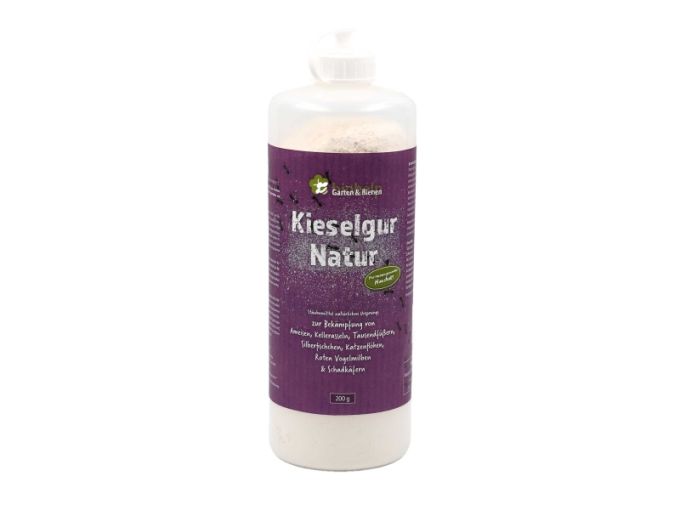 Kieselgur Natur, 200 g Stäubeflasche