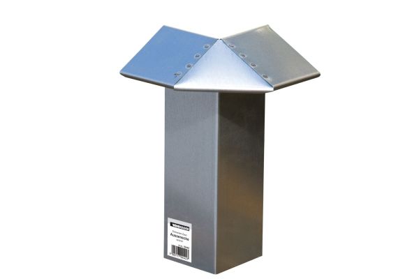 Ecke für Schneckenzaun