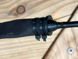 Anschluss poröser Schlauch an Zuleitungsschlauch mit passendem Schlauchverbinder