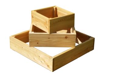 Kräuterpyramide aus Lärchenholz
