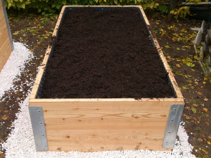 Niederbeet 80 x 160 cm, 34 cm Höhe