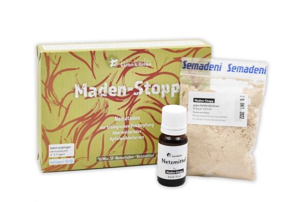 Maden-Stopp, Nematoden und Netzmittel