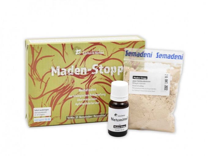 Nematoden gegen überwinternde Apfelwicklerlarven, 10 Mio Stk.