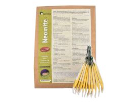 10 Säckchen mit Raubmilben mit der Verpackung